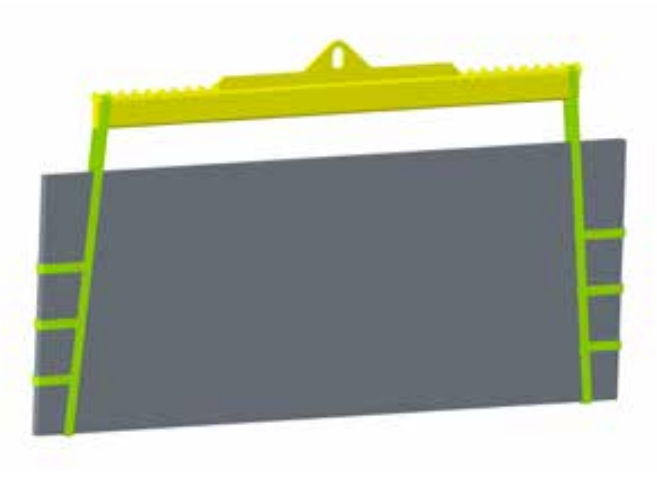 Glass Panel Lifting Beams