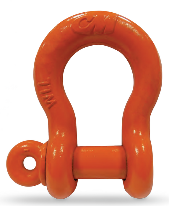 1-1/2" 25 ton Screw Pin Alloy Anchor Shackle