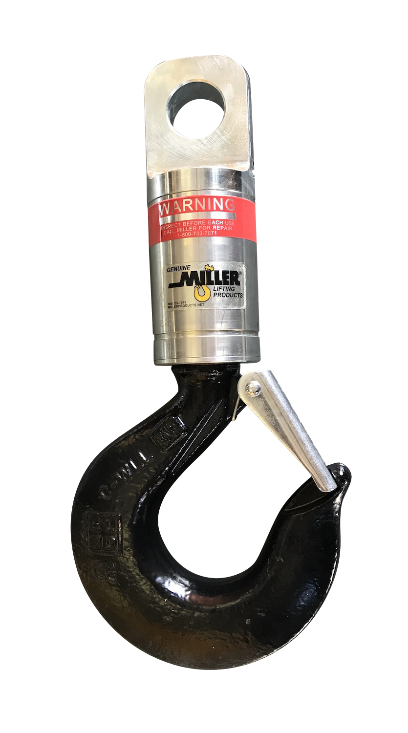 Miller Angular Contact Ball Bearing Swivel Model B-215 Eye to Hook WLL 1.5 tons