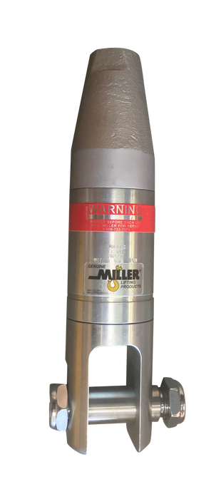 Miller Angular Contact Ball Bearing Swivel Model G-511 Socket to Jaw WLL 10 tons