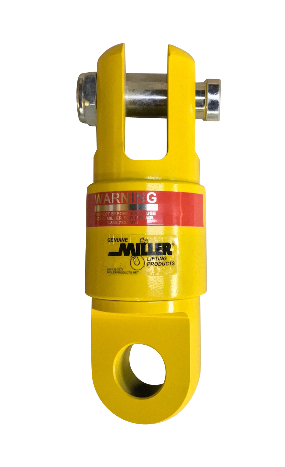 Miller Econo-Link Thrust Bearing Swivel Model 3E182 Jaw to Eye WLL 3 tons