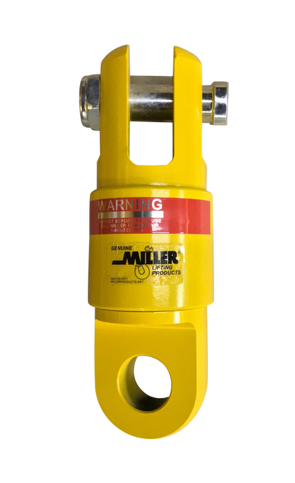 Miller Econo-Link Thrust Bearing Swivel Model 15E182 Jaw to Eye WLL 15 tons