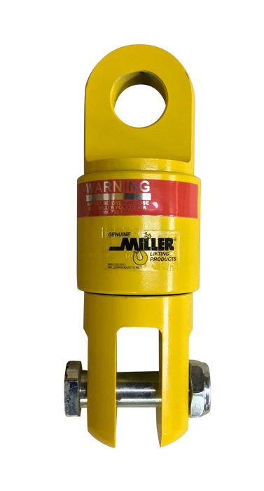 Miller Econo-Link Thrust Bearing Swivel Model 6E281 Eye to Jaw WLL 6 tons
