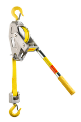 Lug-All 1/2 Ton X 10' Lightweight Small Frame Web Strap Hoist (1000-A)