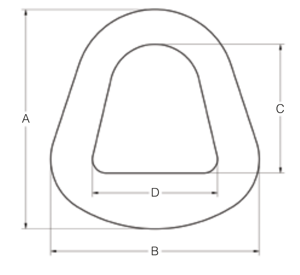 10" 2-PLY STEEL TRIANGLE BREAK STRENGTH 140,000# (11460)