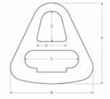 5" ALUMINUM CHOKER BREAK STRENGTH 40,000# (13264)