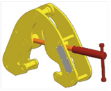 13" MAX SLIP OVER WIDTH 11,200# BEAM CLAMP REG (13648)