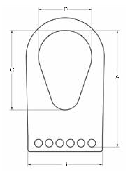 1/2" 3-LEG GRADE 80 ALLOY CHAIN MESH TRIANGLE (18993)