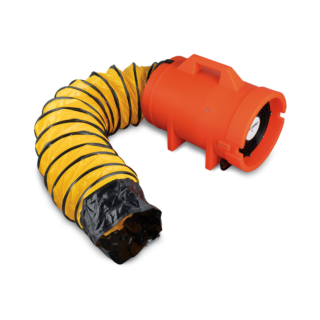 8" Axial AC Plastic Mini-Pak Blower w/ 25' Ducting, 23 lbs. (220V AC/50 Hz). Does NOT meet CSA C22.2 No. 113 requirements. (9532-25E)