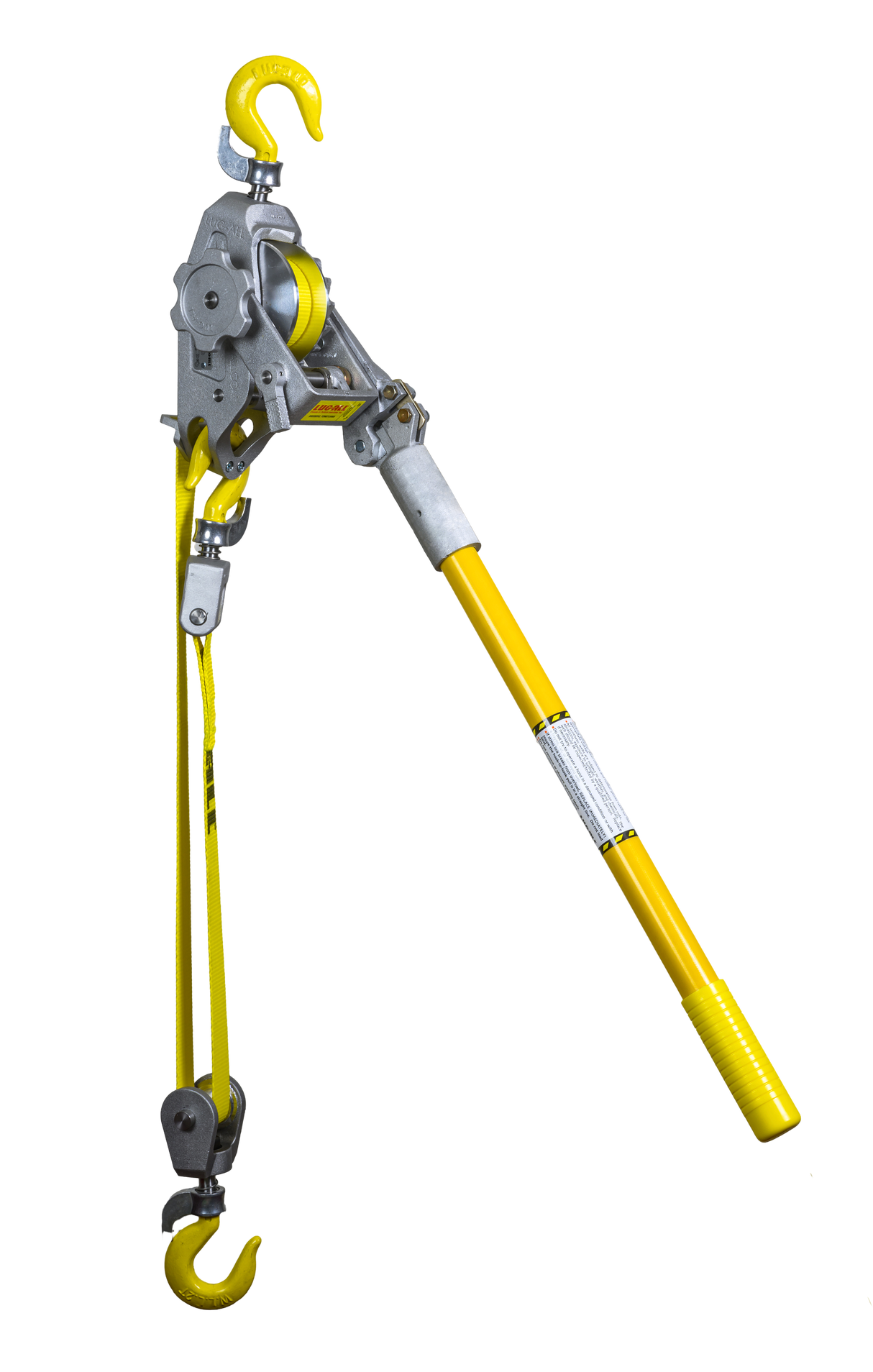 Lug-All 1/2 Ton X 10' Small Frame Web Strap Hoist (2-U)