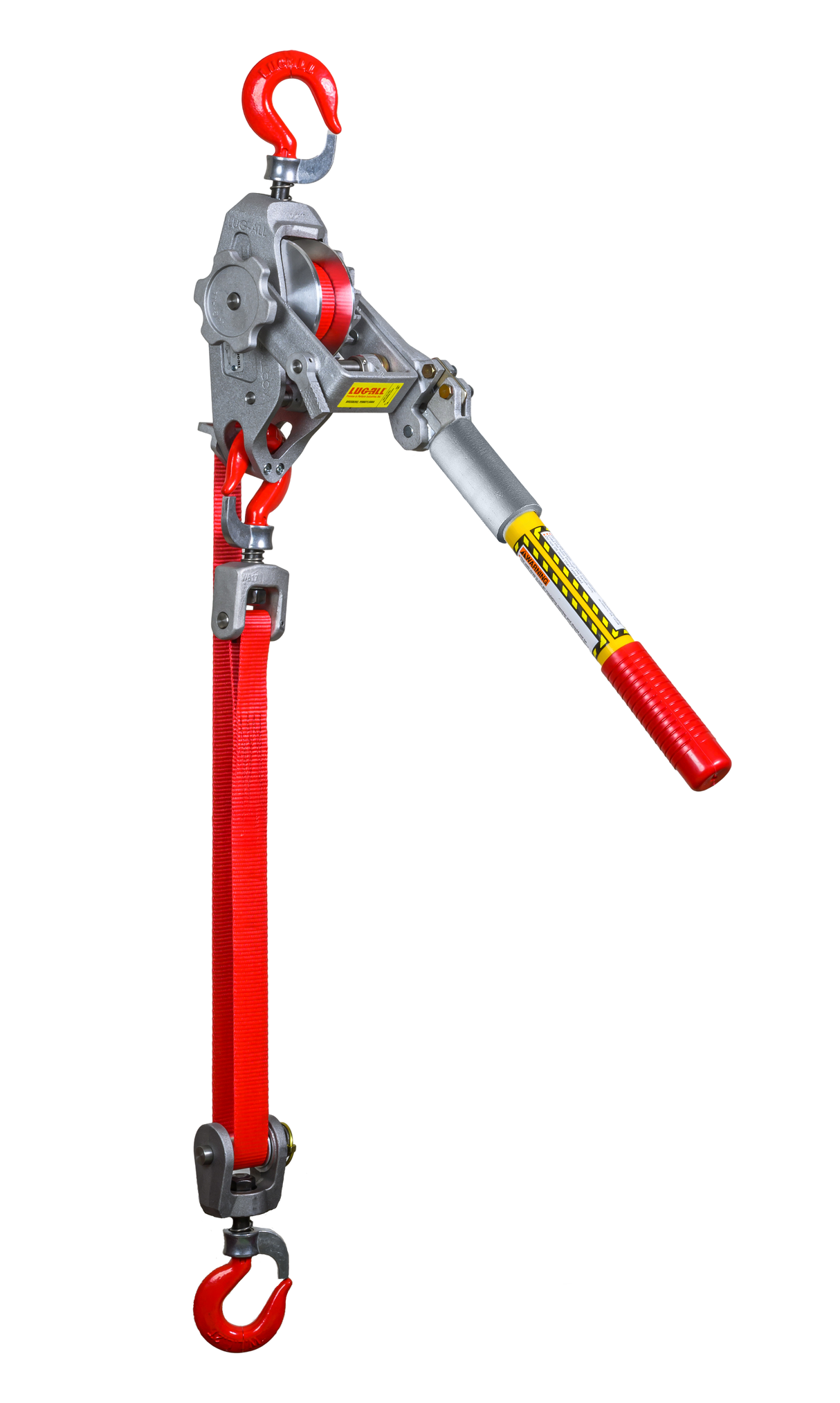 Lug-All 3/4 Ton X 8' Small Frame Web Strap Hoist (25-U)