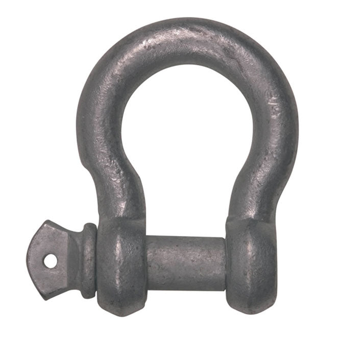 1-1/4" 12 ton Screw Pin Carbon Anchor Shackle Import