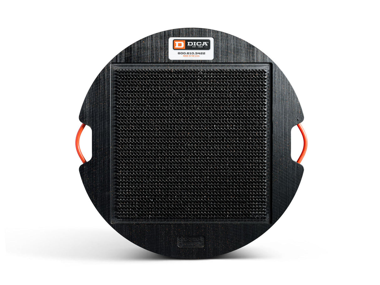 36" x2" Round SafetyTech Pad with Interlocking Pyramids (PSC-DR36-2)