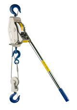 Lug-All 1 ton X 20' ton Medium Frame Cable Hoist (4000-20)