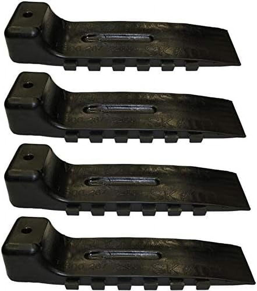 Interlocking tire skates black (Set of 4) (48-WSB)