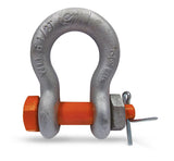 CM  Bolt, Nut, & Cotter Carbon Anchor Shackle