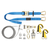 100' SteelGrip Plus™ Temporary Cable HLL System with Web Pass-through Anchors (602100AR)