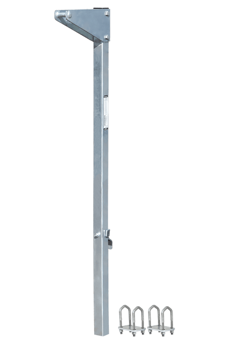 5' Bolt-on Ladder Stanchion Anchor with 12" Overhead Offset (6160512)