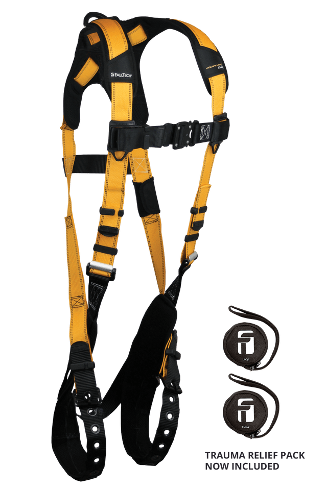 Journeyman Flex® Aluminum 1D Standard Non-belted Full Body Harness, Tongue Buckle Leg Adjustment (7021B)