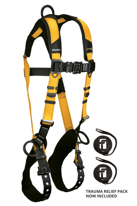 Journeyman Flex® Aluminum 3D Standard Non-belted Full Body Harness, Tongue Buckle Leg Adjustment (7023B)