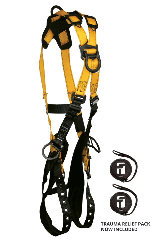 Journeyman Flex® Aluminum 4D Cross-over Climbing Full Body Harness (7029B)