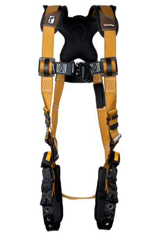 Advanced ComforTech® Gel 2D Climbing Non-belted Full Body Harness, Tongue Buckle Leg Adjustment (7080BFD)