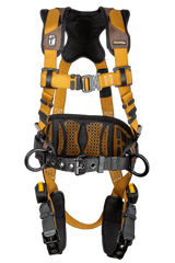 Advanced ComforTech® Gel 3D Construction Belted Full Body Harness, Tongue Buckle Leg Adjustment (7081B)