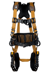 Advanced ComforTech® Gel 4D Construction Climbing Full Body Harness, Tongue Buckle Leg Adjustment (7081BFD)