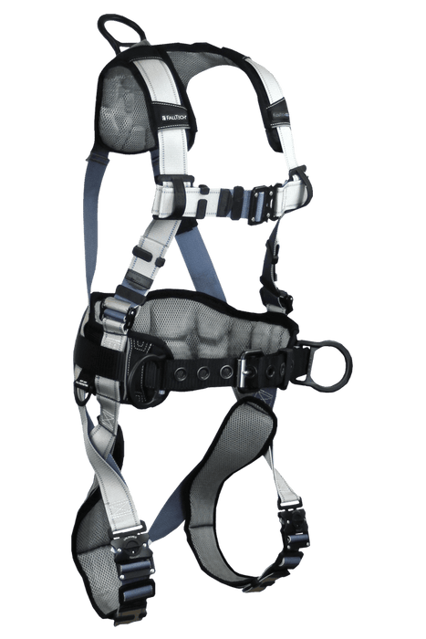 FlowTech LTE® 3D Construction Belted Full Body Harness, Locking Quick Connect Adjustment (7089BQ)