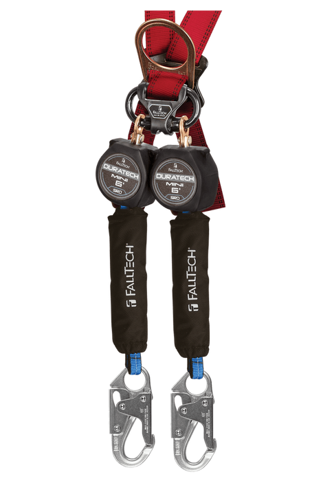 6' DuraTech® Mini Class 1 Personal SRL-P with Steel Snap Hooks, Includes Steel Dorsal Connecting Carabiner (72706TB1)