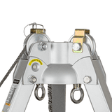 Confined Space Tripod 5' - 8' Adjustable w/Storage Bag, Technora Rope (7276T)