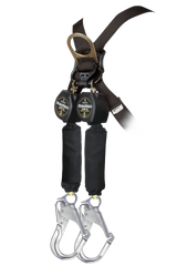 6' Arc Flash DuraTech® Mini Class 1 Personal SRL-P with Aluminum Rebar Hooks, Includes Steel Dorsal Connecting Carabiner (72906TB5)