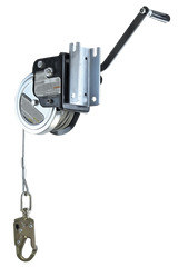 60' FallTech® Personnel Winch for Tripods and Davits with Stainless Steel Cable (7297S)