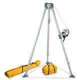 11' Confined Space Tripod System with 60' Stainless Steel Personnel Winch (7505S)