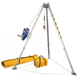 8' Confined Space Tripod System with 60' Galvanized Steel SRL-R (7508)