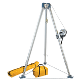 11' Confined Space Tripod System with 120' Galvanized Steel Personnel Winch (7510)