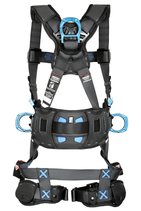 FT-One™ 3D Construction Belted Full Body Harness, Quick Connect Adjustments (8123BQC)