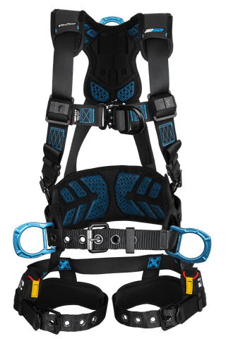 FT-One™ 4D Construction Climbing Full Body Harness, Tongue Buckle Leg Adjustments (8127BFD)