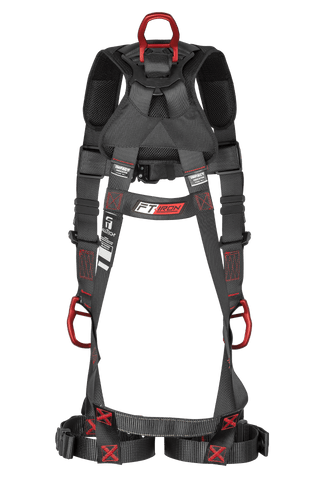 FT-Iron 3D Standard Non-belted Full Body Harness, Tongue Buckle Leg Adjustment (8142)