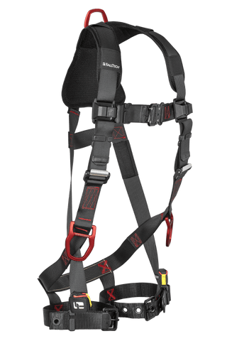 FT-Iron 3D Standard Non-belted Full Body Harness, Tongue Buckle Leg Adjustment (8142)