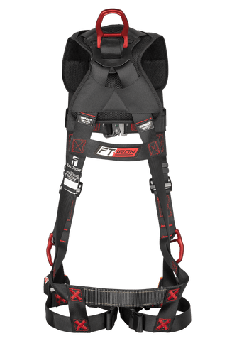 FT-Iron™ 3D+FD Climbing Non-Belted Full Body Harness, Quck Connect Adjustments (8142FDQC)