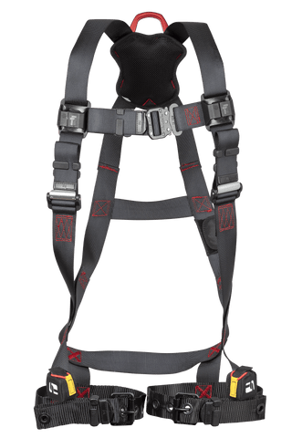 FT-Iron 1D Standard Non-Belted Full Body Harness, Tongue Buckle Leg Adjustment (8143)