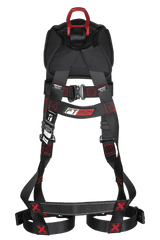 FT-Iron™ 2D Climbing Non-Belted Full Body Harness, Tongue Buckle Leg Adjustments (8143BFD)