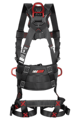 FT-Iron™ 3D Construction Belted Full Body Harness, Tongue Buckle Leg Adjustment (8144B)