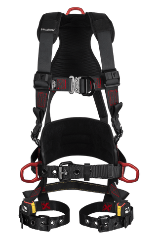 FT-Iron™ 4D Construction Climbing Full Body Harness, Tongue Buckle Leg Adjustments (8144FD)