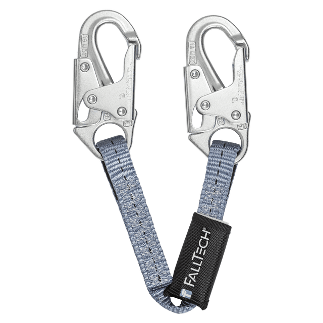 2' Web Restraint Lanyard, Fixed-length with Steel Snap Hooks (820324)