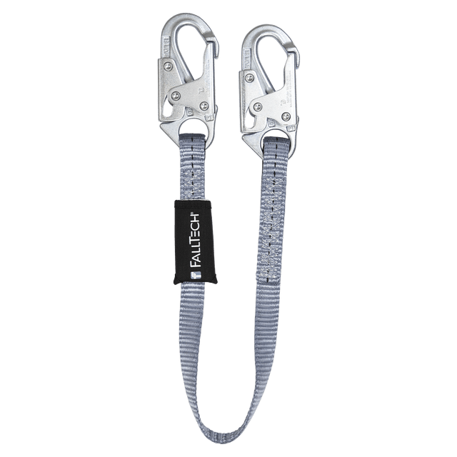 3' Web Restraint Lanyard, Fixed-length with Steel Snap Hooks (PN 8203)