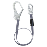 4' Web Restraint Lanyard, Fixed-length with Steel Connectors (82043)
