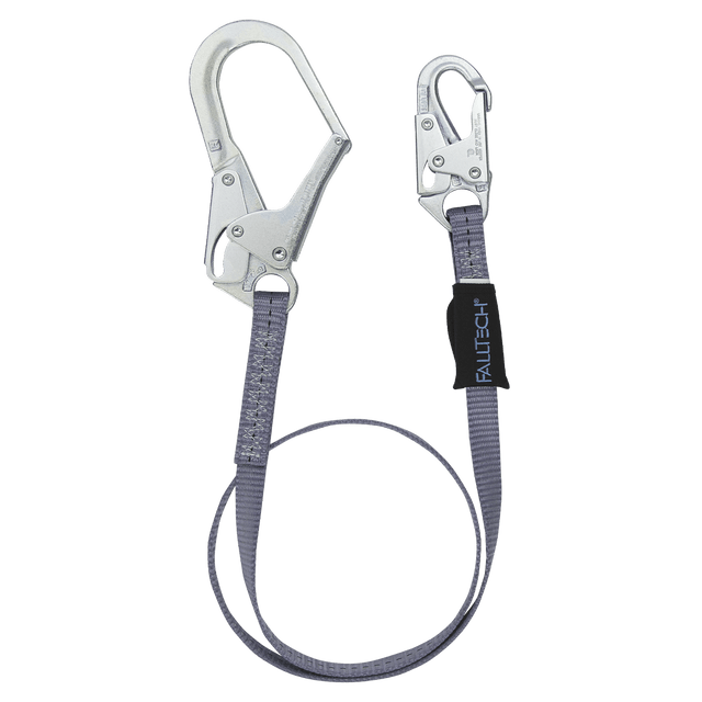 4' Web Restraint Lanyard, Fixed-length with Steel Connectors (82043)