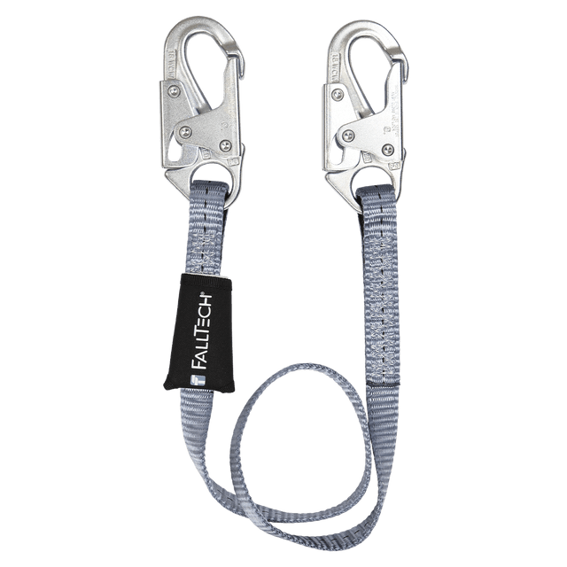 4' Restraint Lanyard; Web with Snap Hooks (8204)